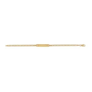 9ct YG Kids Curb ID <br>Bracelet