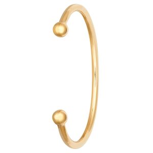 9ct YG Solid Torque Bangle GENTS