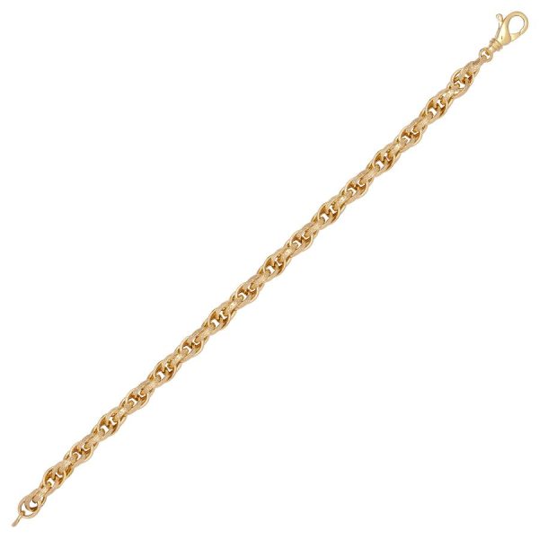 9ct YG Prince Of Wales Ladies Chain Ladies