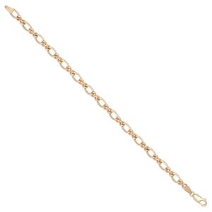9ct YG Fancys Ladies <br> Bracelet