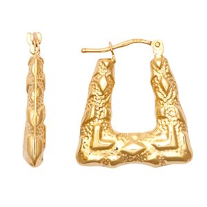9ct Yellow Gold Handbags Creoles Earring