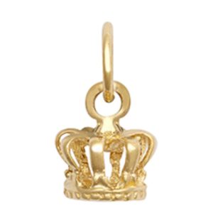 9ct YG Crown <br>Pendant